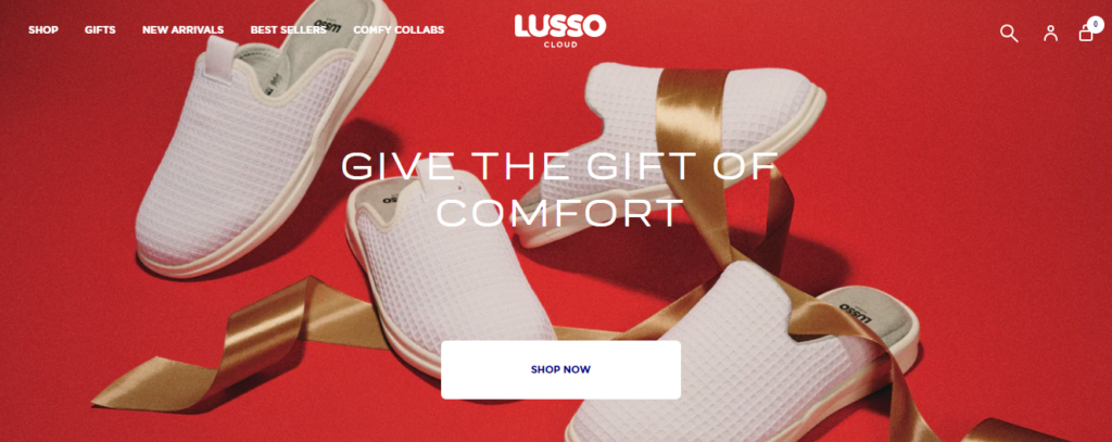 Lusso Cloud website