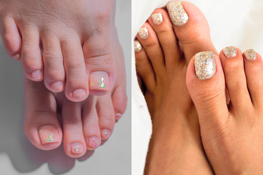 beach toe nail designs