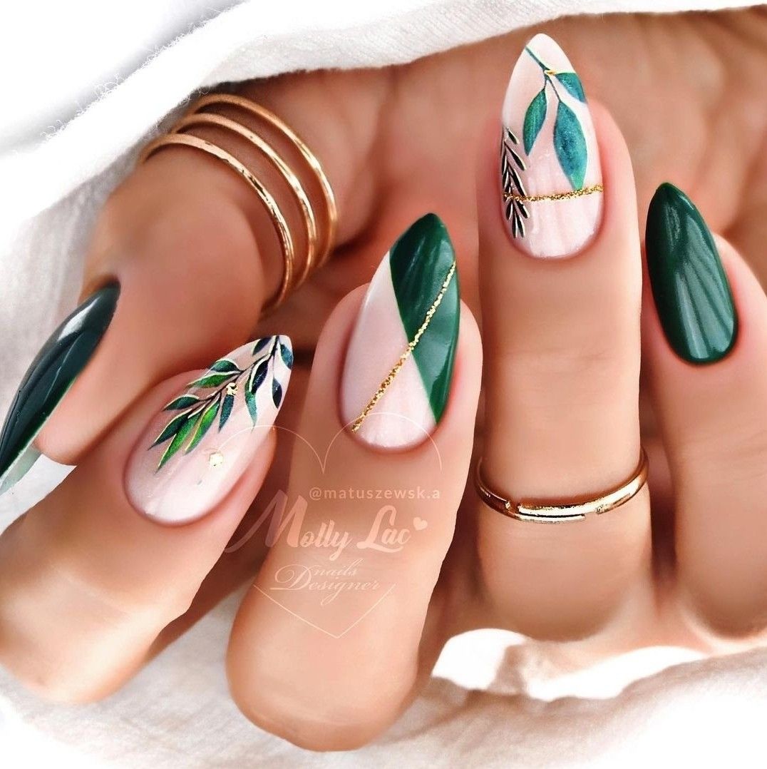 bohemian nail design