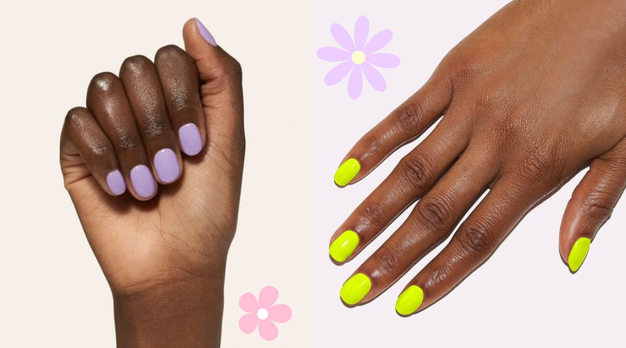 toe nail designs for dark skin