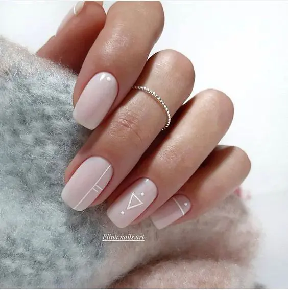 bohemian nail design