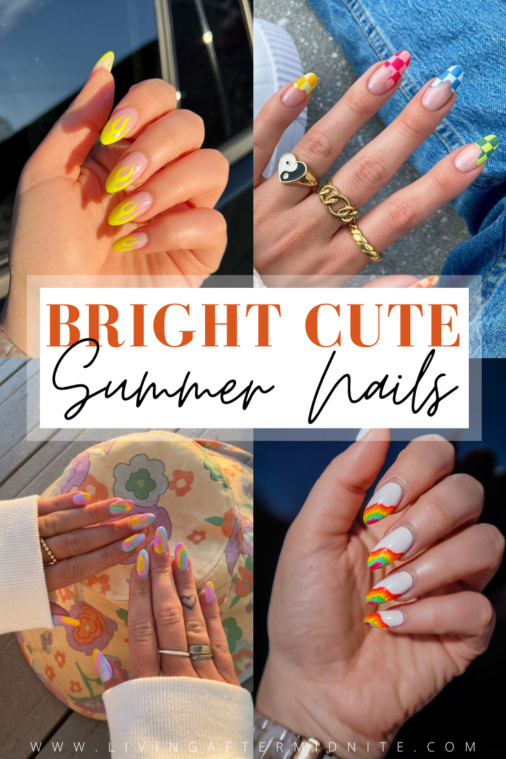classy summer nails simple